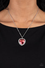 Load image into Gallery viewer, Sweethearts Stroll - Red Necklace - Paparazzi - Dare2bdazzlin N Jewelry
