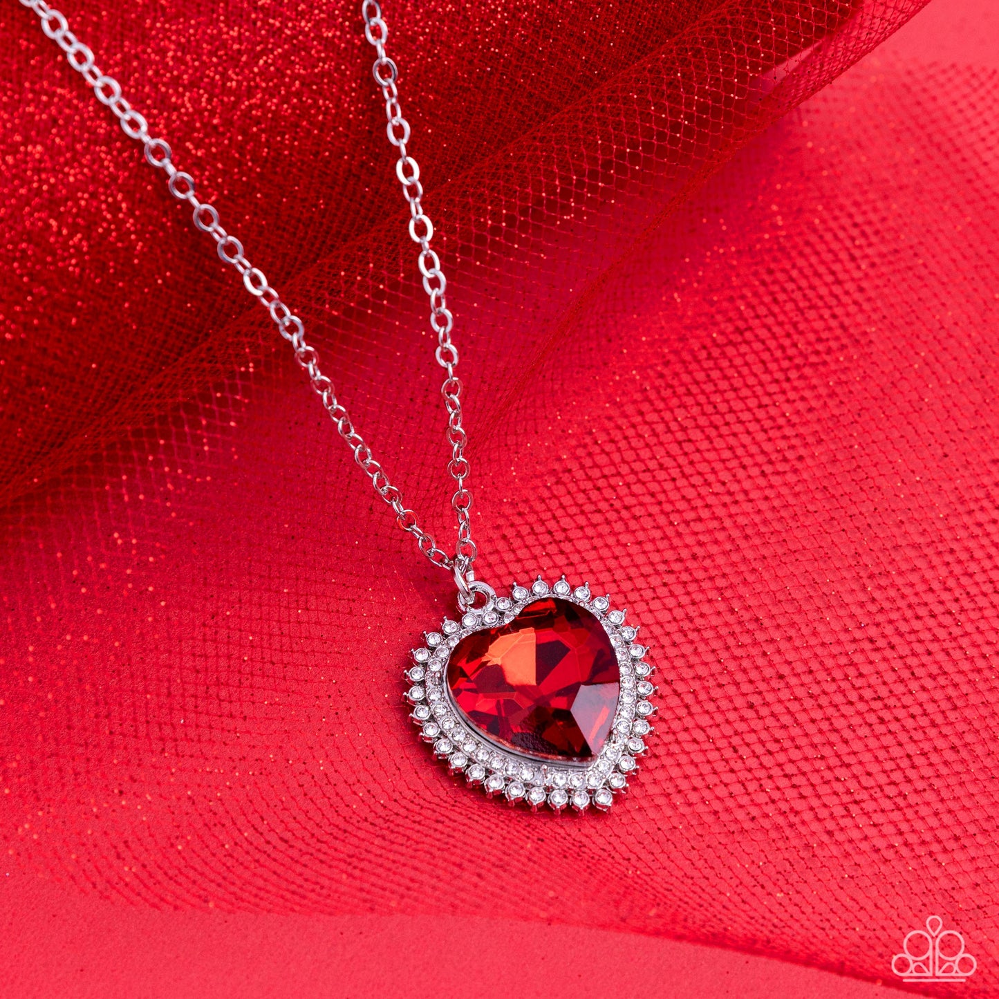 Sweethearts Stroll - Red Necklace - Paparazzi - Dare2bdazzlin N Jewelry