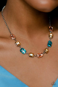 Emerald Envy - Multi Necklace - Paparazzi - Dare2bdazzlin N Jewelry