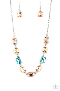 Emerald Envy - Multi Necklace - Paparazzi - Dare2bdazzlin N Jewelry