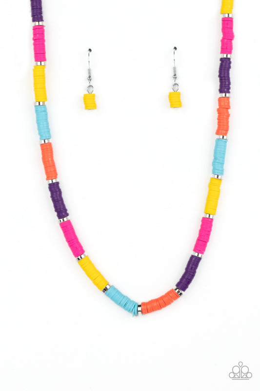 Rainbow Road - Multi Necklace - Paparazzi - Dare2bdazzlin N Jewelry