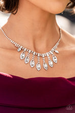 Load image into Gallery viewer, REIGNING Romance - White Necklace - Paparazzi - Dare2bdazzlin N Jewelry
