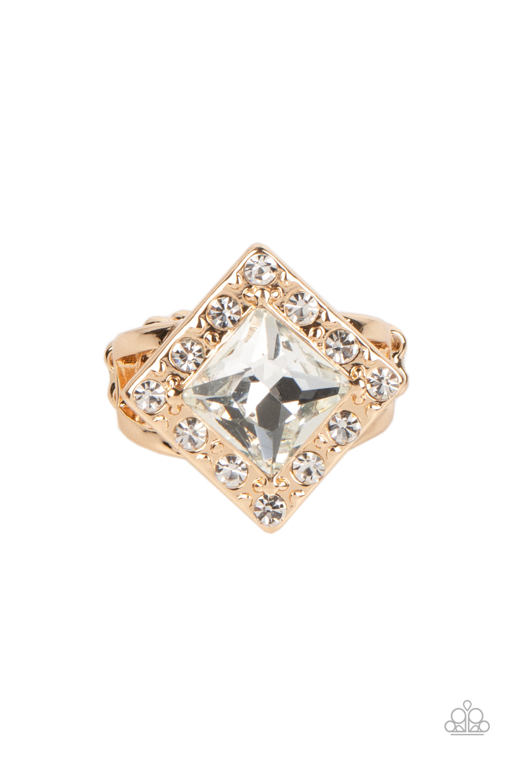 Transformational Twinkle - Gold Ring - Paparazzi - Dare2bdazzlin N Jewelry