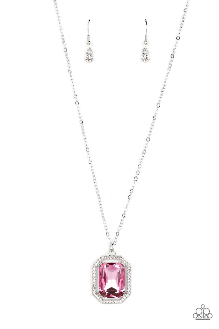 Galloping Gala - Pink Necklace - Paparazzi - Dare2bdazzlin N Jewelry