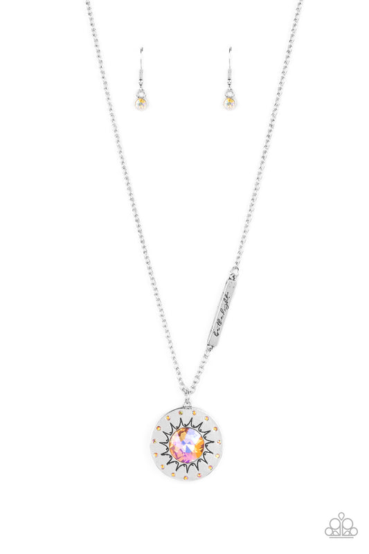 Sundial Dance - Orange Necklace - Paparazzi - Dare2bdazzlin N Jewelry