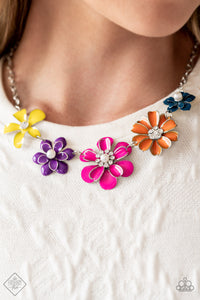 Floral Reverie - Multi Necklace - Paparazzi - Dare2bdazzlin N Jewelry