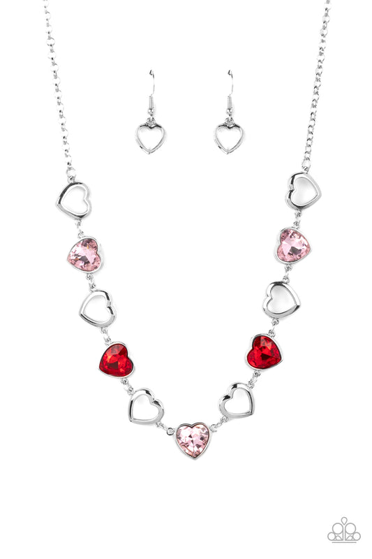Contemporary Cupid - Multi Necklace - Paparazzi - Dare2bdazzlin N Jewelry