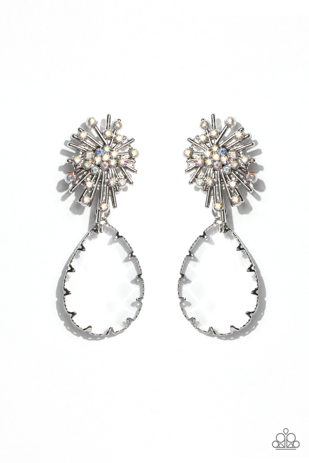 Stellar Shooting Star - Multi Earring - Paparazzi - Dare2bdazzlin N Jewelry