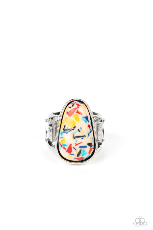 Bodacious Babe - Yellow Ring - Paparazzi - Dare2bdazzlin N Jewelry