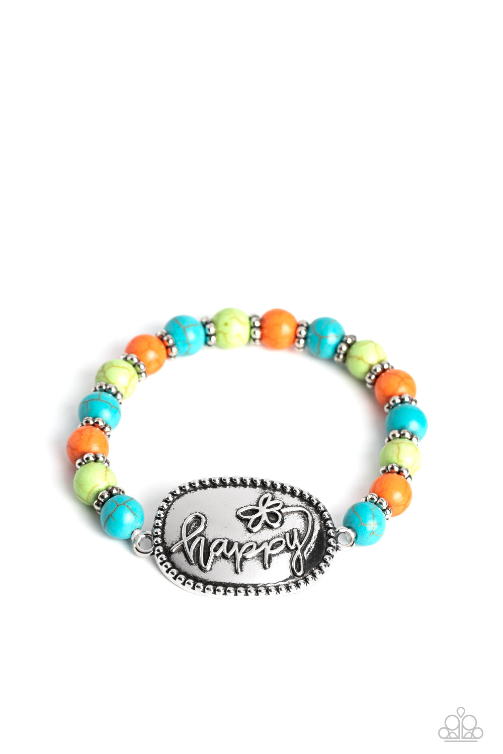 Lively Landscape - Multi Bracelet - Paparazzi - Dare2bdazzlin N Jewelry