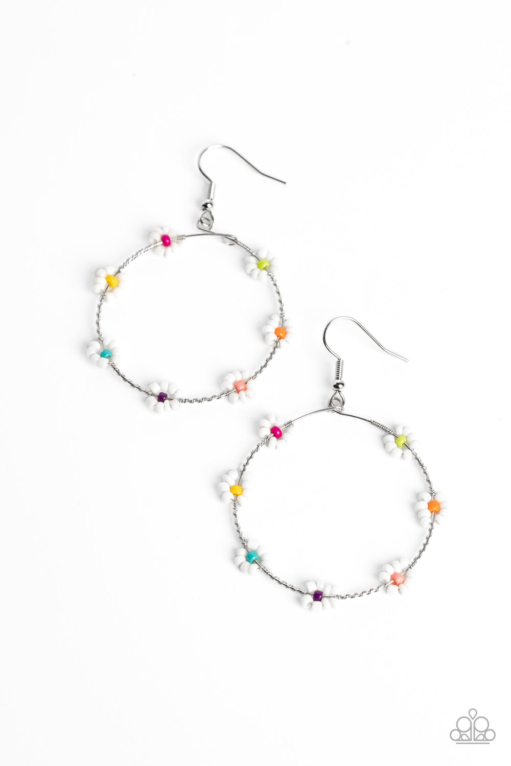 Dainty Daisies - Multi Earring - Paparazzi - Dare2bdazzlin N Jewelry
