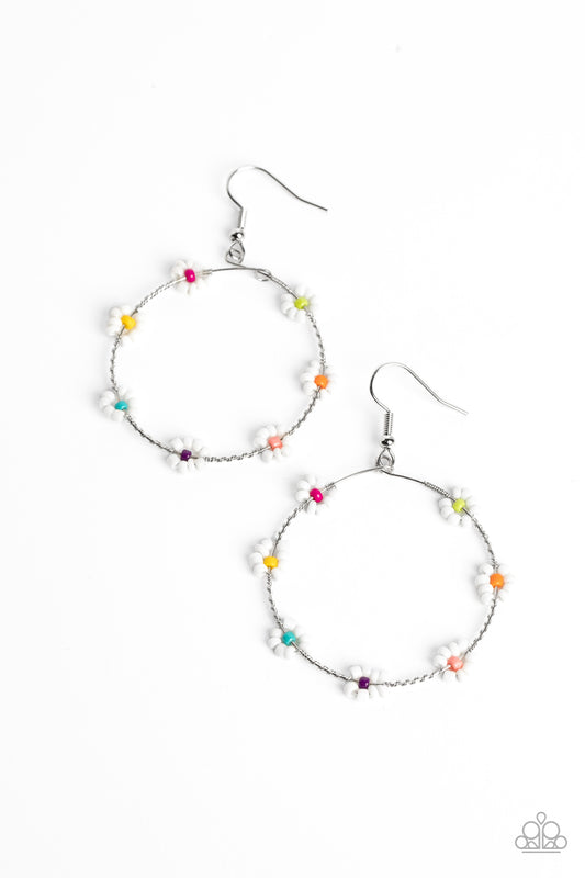Dainty Daisies - Multi Earring - Paparazzi - Dare2bdazzlin N Jewelry