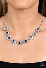 Load image into Gallery viewer, Blooming Brilliance - Blue Necklace - Paparazzi - Dare2bdazzlin N Jewelry

