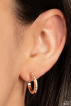 Load image into Gallery viewer, Audaciously Angelic - Rose Gold Earring - Paparazzi - Dare2bdazzlin N Jewelry
