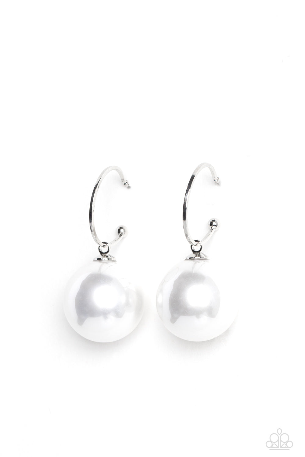 PEARL of My Eye - White Earring - Paparazzi - Dare2bdazzlin N Jewelry