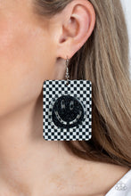 Load image into Gallery viewer, Cheeky Checkerboard - Black Earring - Paparazzi - Dare2bdazzlin N Jewelry
