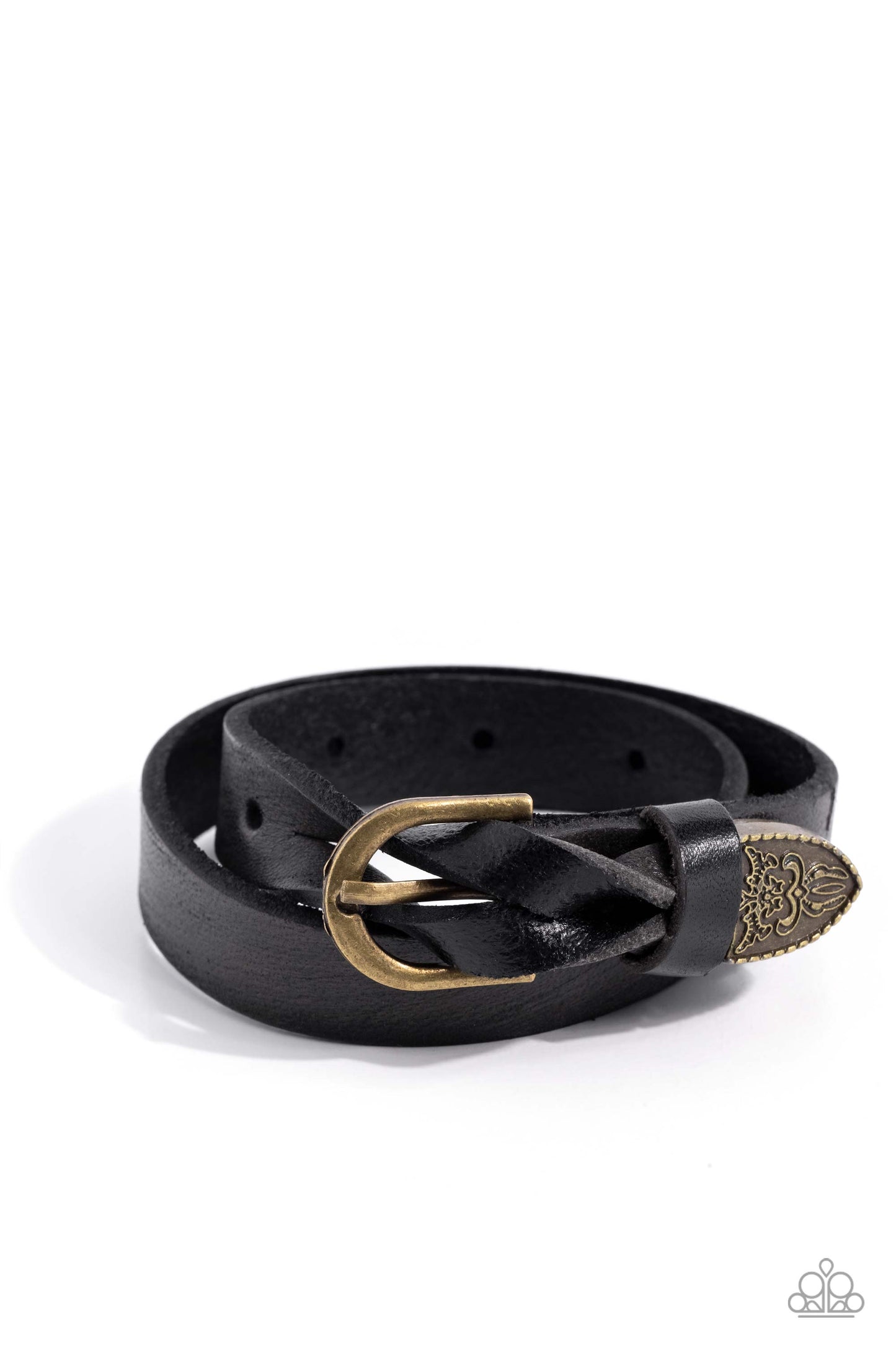 Coat of Arms Couture - Black Bracelet - Paparazzi - Dare2bdazzlin N Jewelry