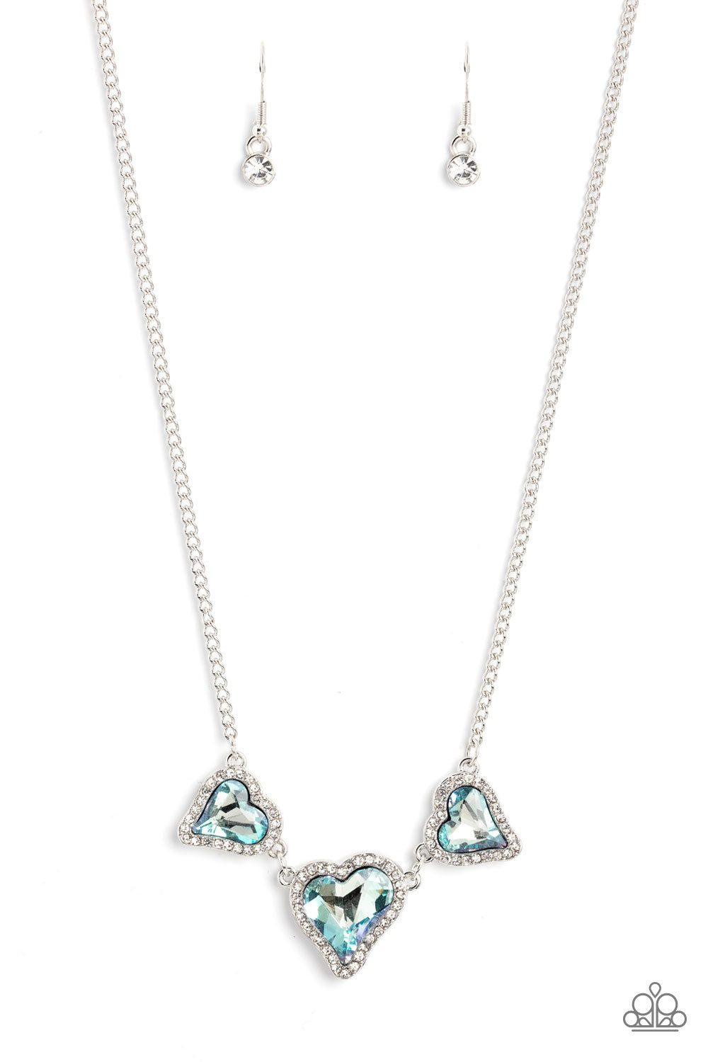 State of the HEART - Blue Necklace - Paparazzi - Dare2bdazzlin N Jewelry