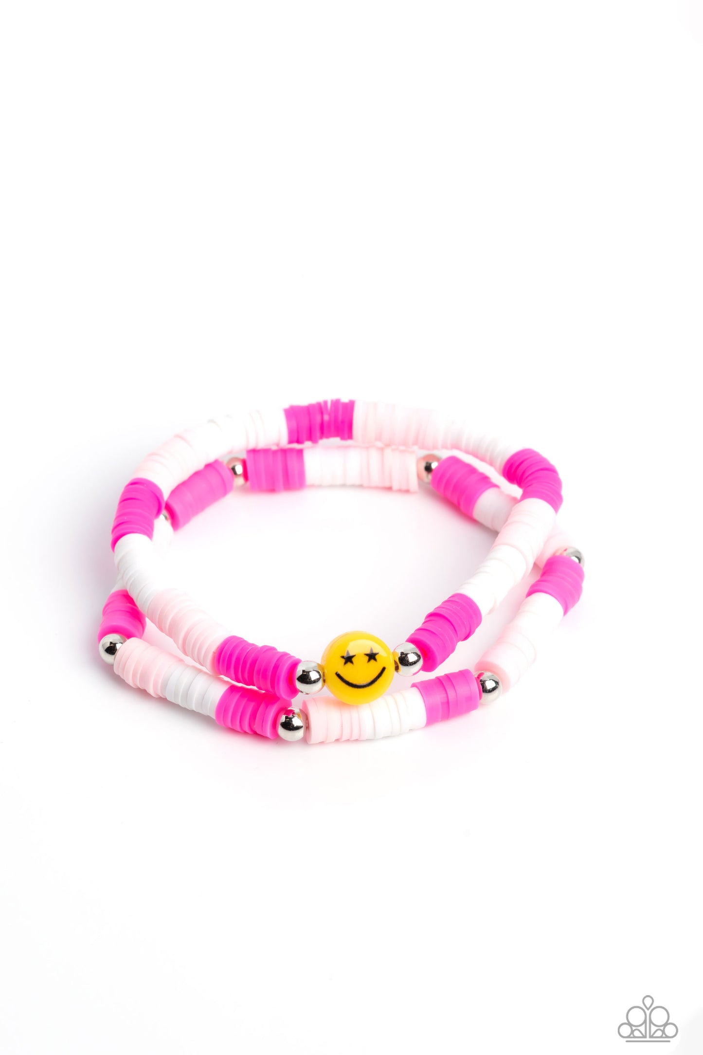 In SMILE - Pink Bracelet - Paparazzi - Dare2bdazzlin N Jewelry