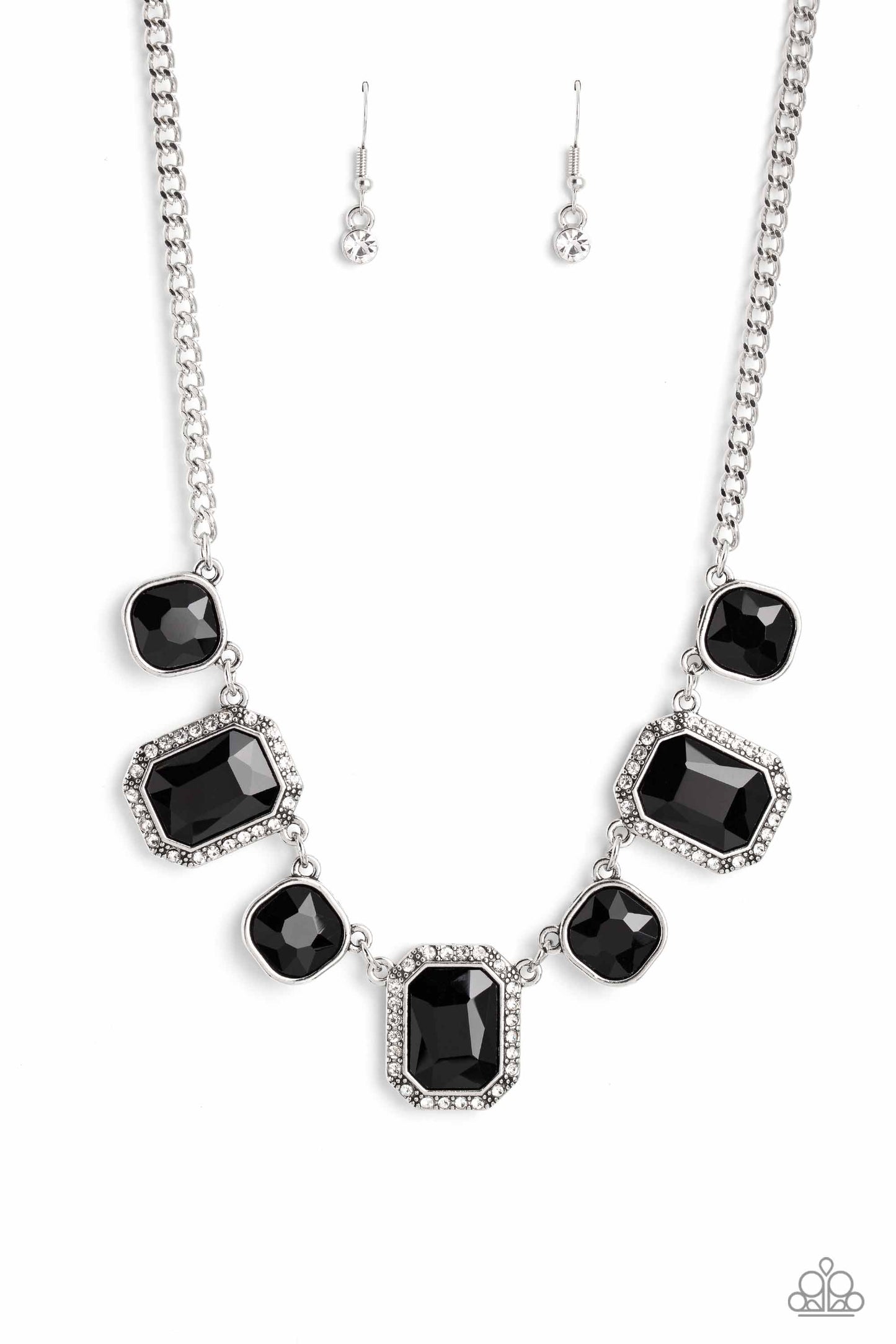 Royal Rumble - Black Necklace - Paparazzi - Dare2bdazzlin N Jewelry
