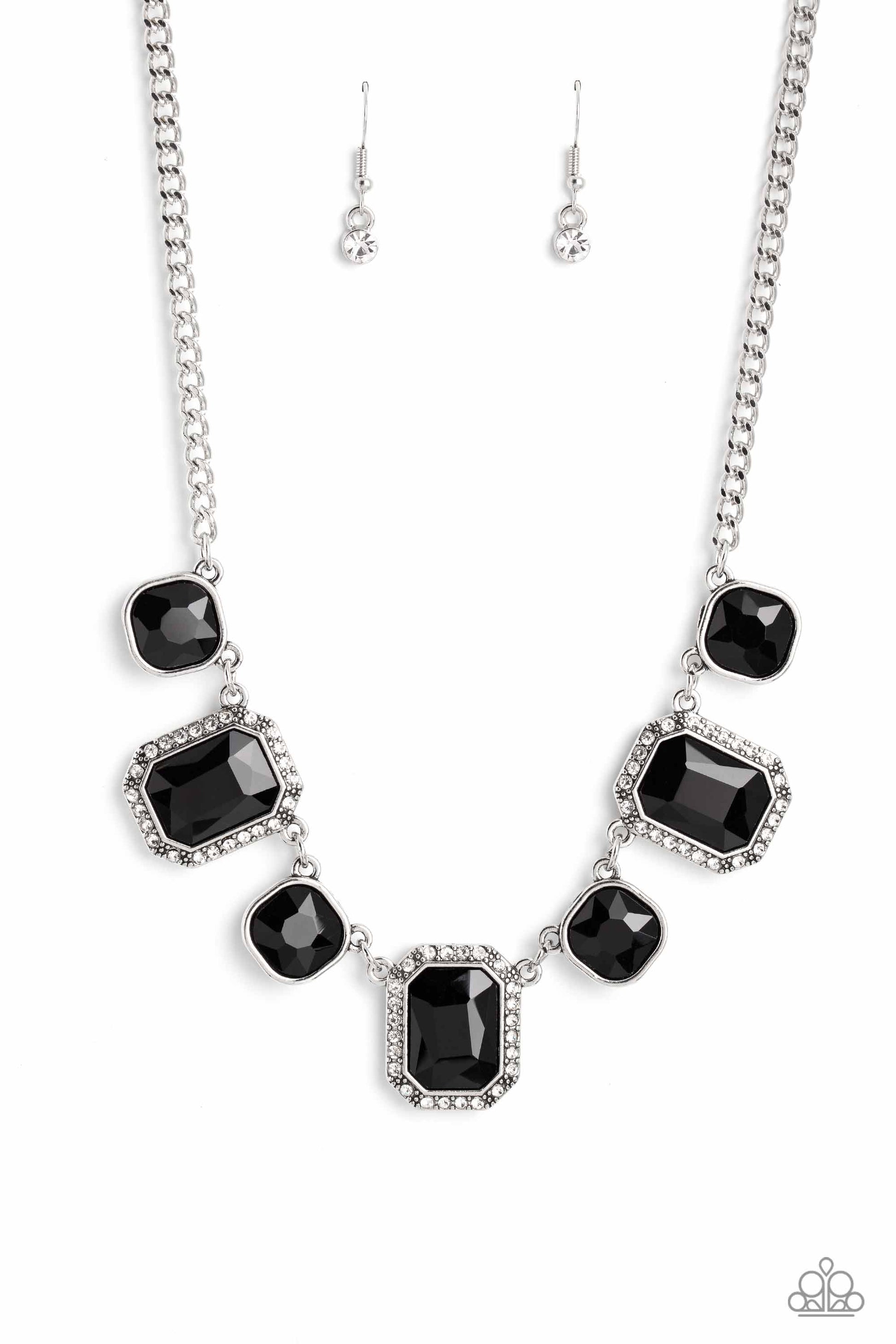 Royal Rumble - Black Necklace - Paparazzi - Dare2bdazzlin N Jewelry