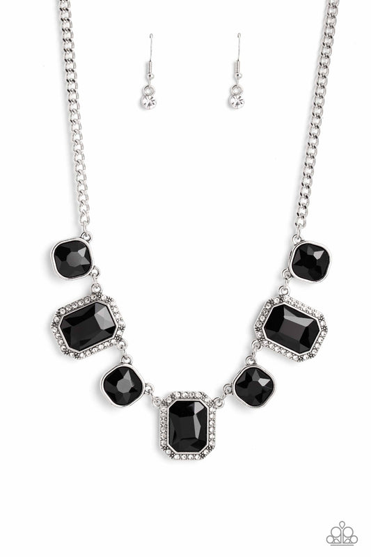 Royal Rumble - Black Necklace - Paparazzi - Dare2bdazzlin N Jewelry