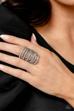 Load image into Gallery viewer, Rippling Rarity - White Ring - Paparazzi - Dare2bdazzlin N Jewelry
