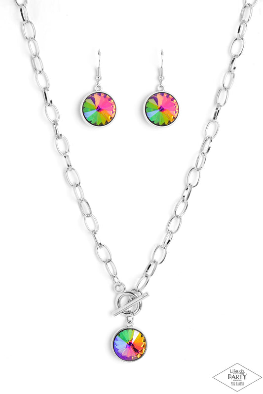She Sparkles On - Multi Necklace - Paparazzi - Dare2bdazzlin N Jewelry