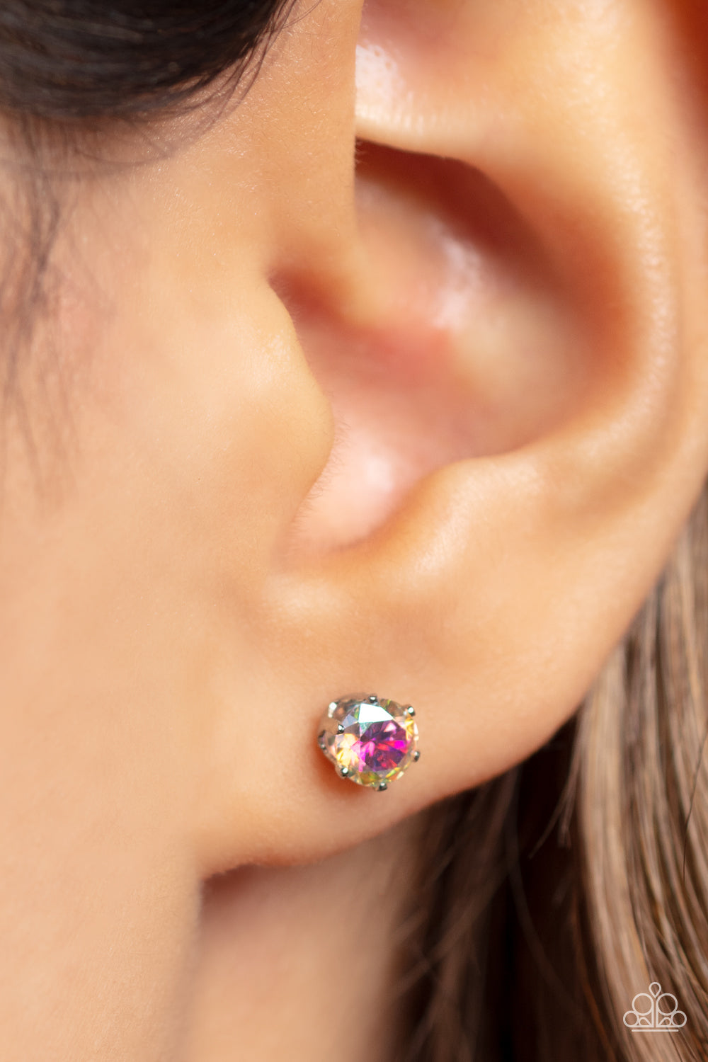 Delicately Dainty - Multi Earring - Paparazzi - Dare2bdazzlin N Jewelry