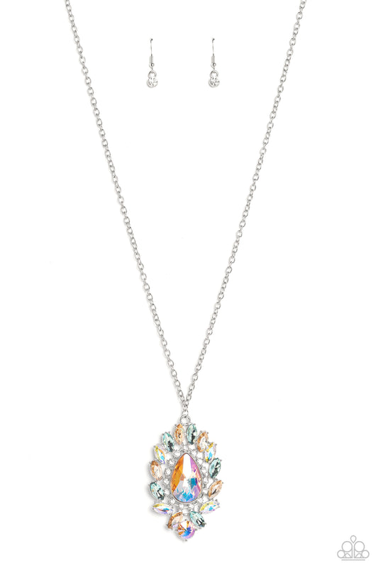 Over the TEARDROP - Multi Necklace - Paparazzi - Dare2bdazzlin N Jewelry