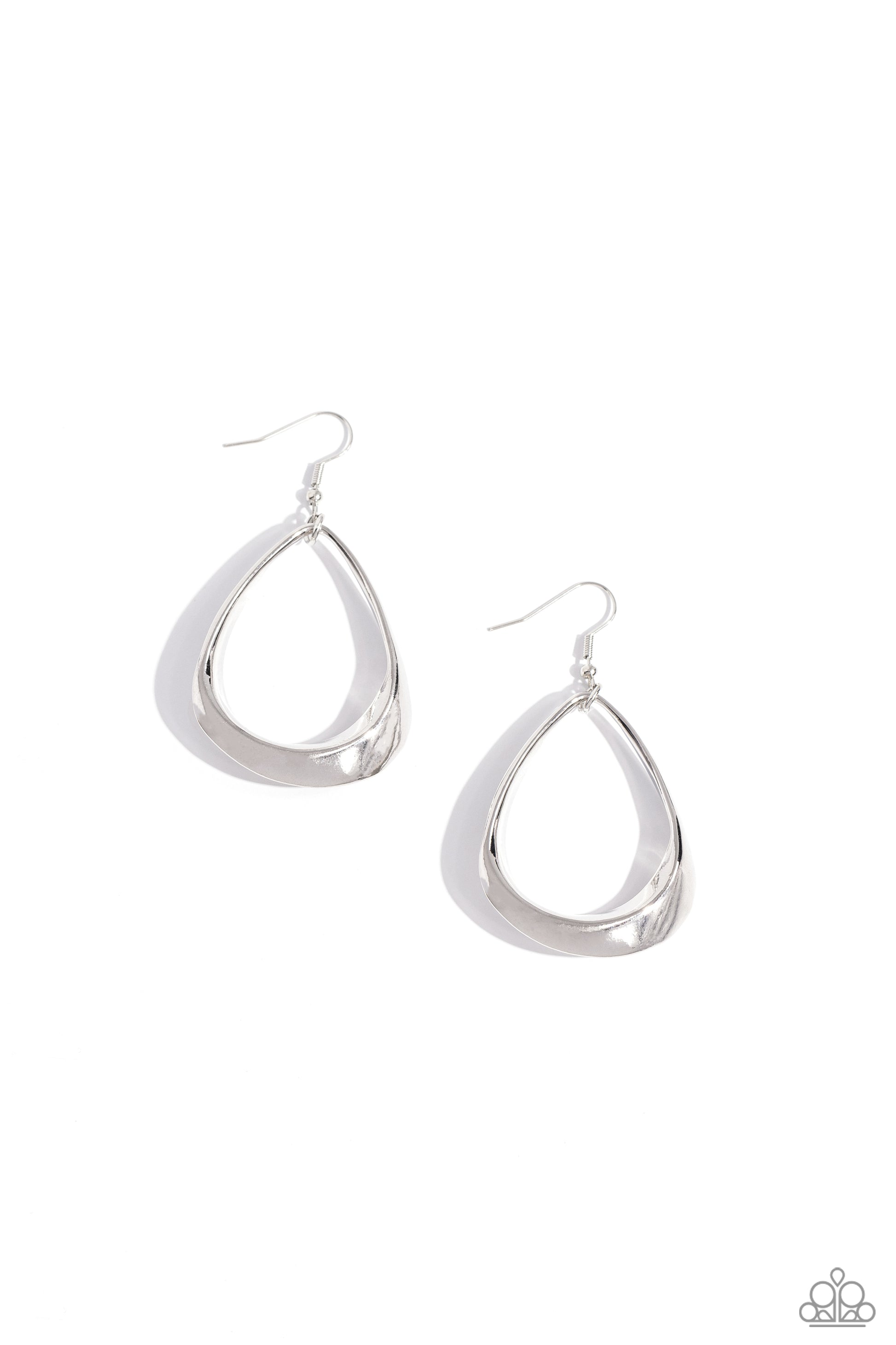 Subtle Solstice - Silver Earring - Paparazzi - Dare2bdazzlin N Jewelry