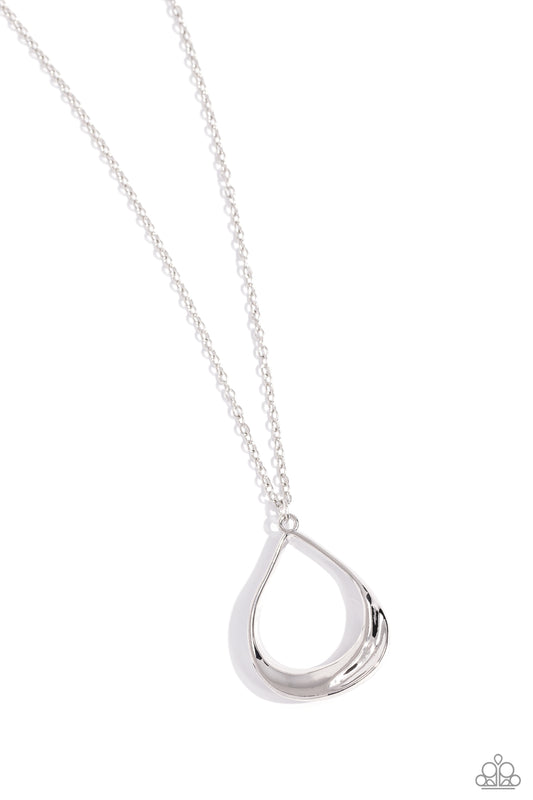Subtle Season - Silver Necklace - Paparazzi - Dare2bdazzlin N Jewelry