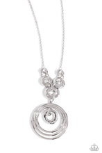 Load image into Gallery viewer, High HOOPS - Silver Necklace - Paparazzi - Dare2bdazzlin N Jewelry
