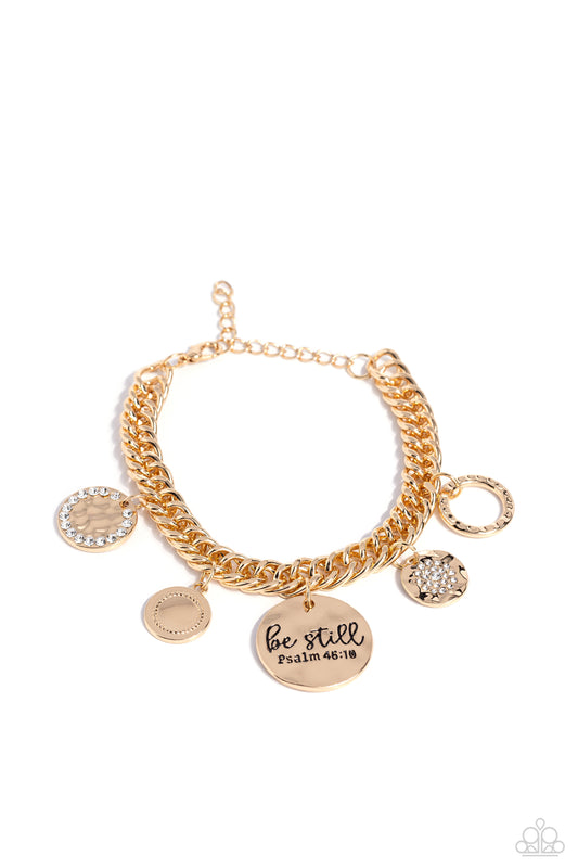 GLITTER and Grace - Gold Bracelet - Paparazzi - Dare2bdazzlin N Jewelry