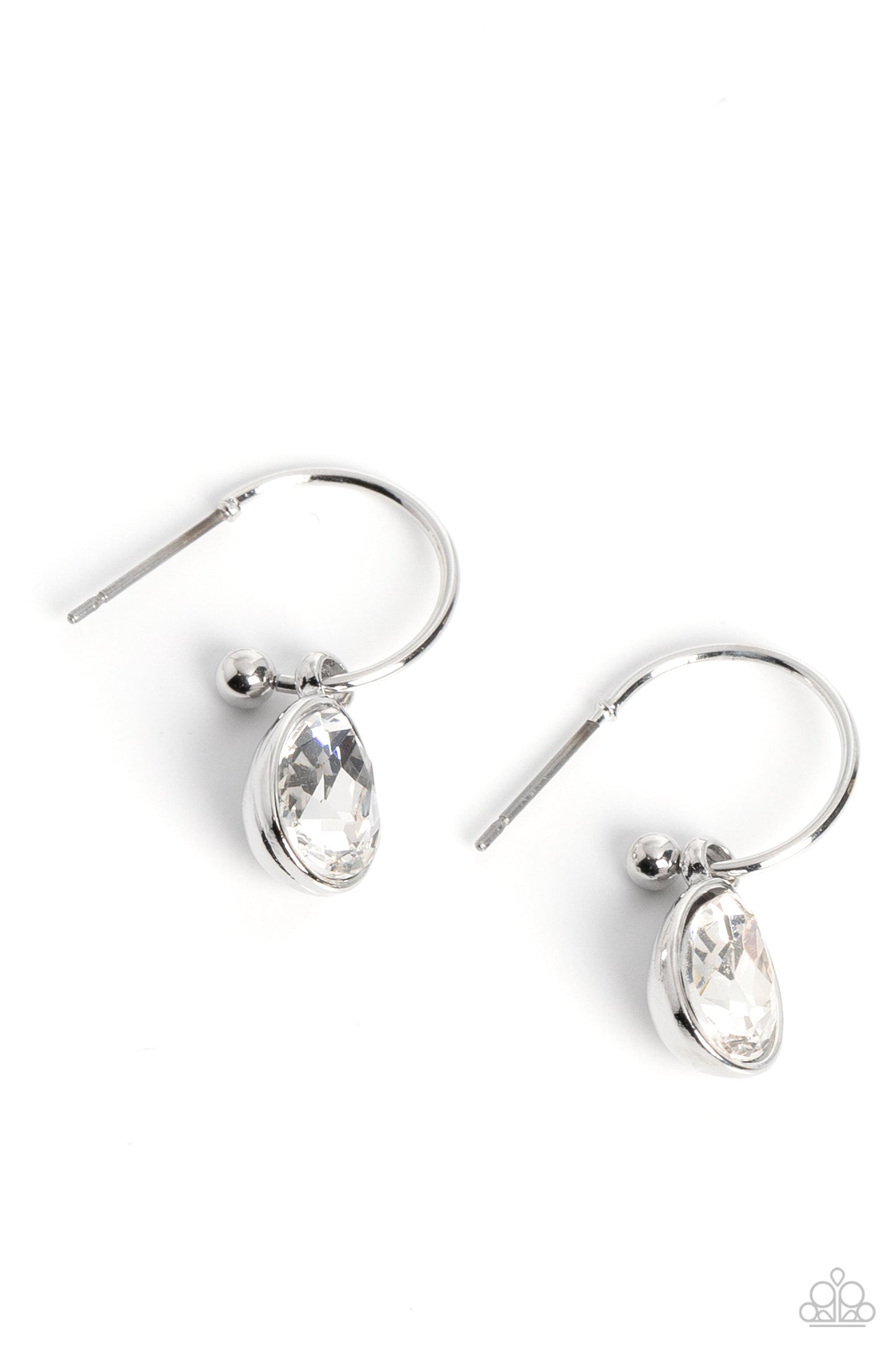 Teardrop Tassel - White - Dare2bdazzlin N Jewelry