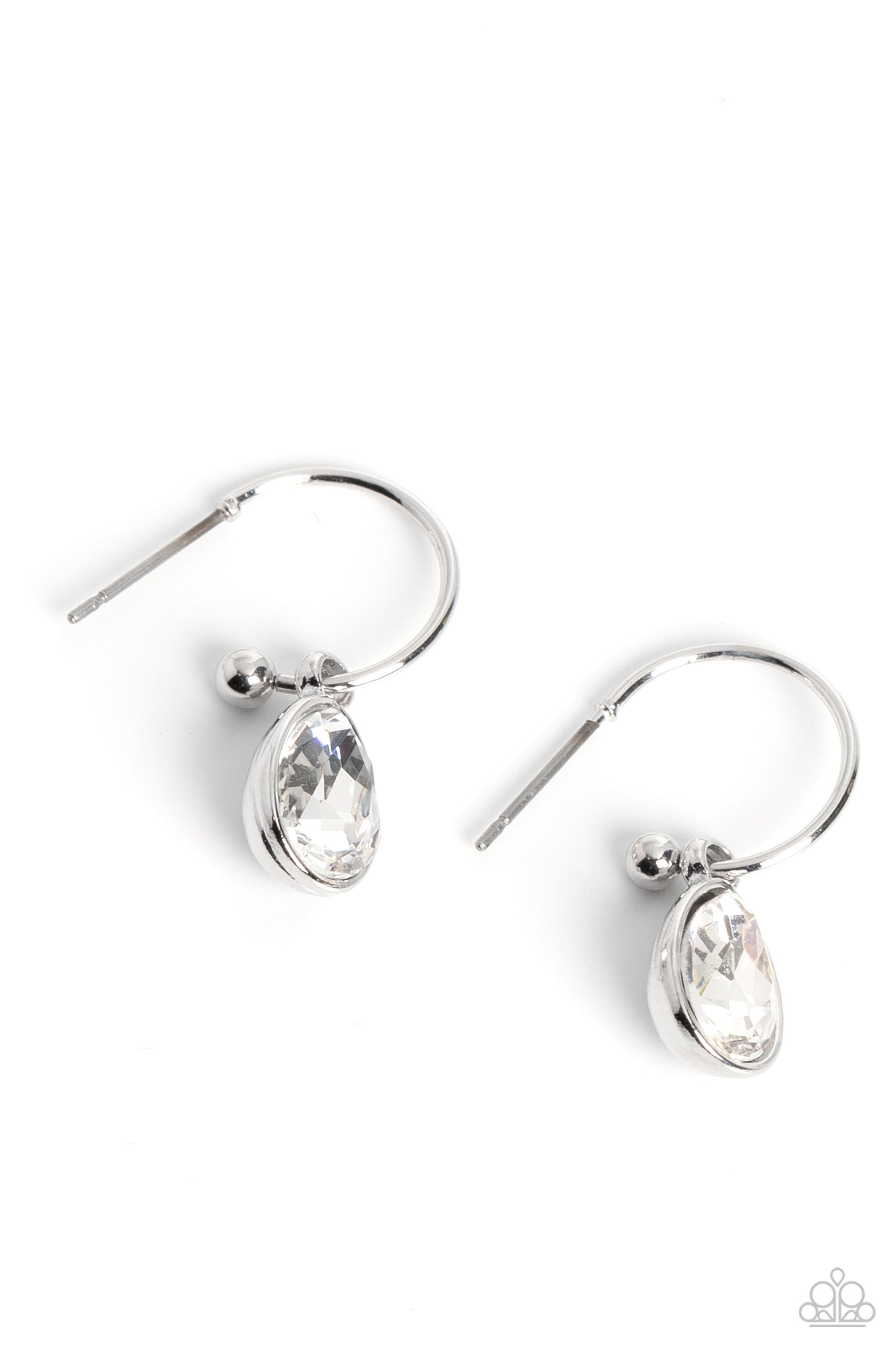 Teardrop Tassel - White - Dare2bdazzlin N Jewelry