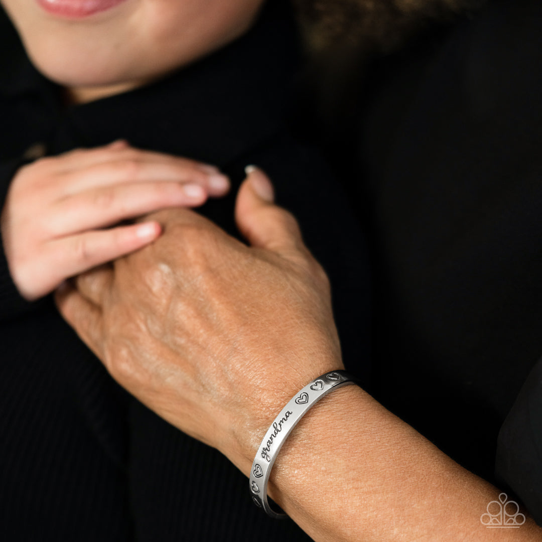 A Grandmothers Love - Silver Bracelet - Paparazzi - Dare2bdazzlin N Jewelry