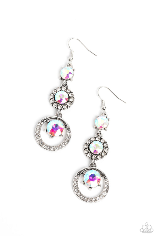 Enchanting Effulgence - Multi Earring - Paparazzi - Dare2bdazzlin N Jewelry