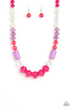 Load image into Gallery viewer, A SHEEN Slate - Pink Necklace - Paparazzi - Dare2bdazzlin N Jewelry
