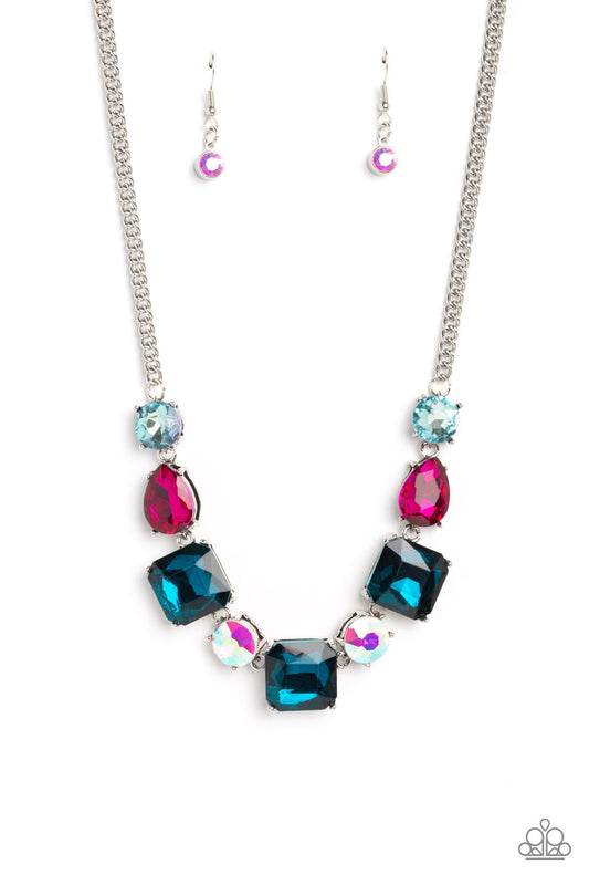 Elevated Edge - Multi Necklace - Paparazzi - Dare2bdazzlin N Jewelry