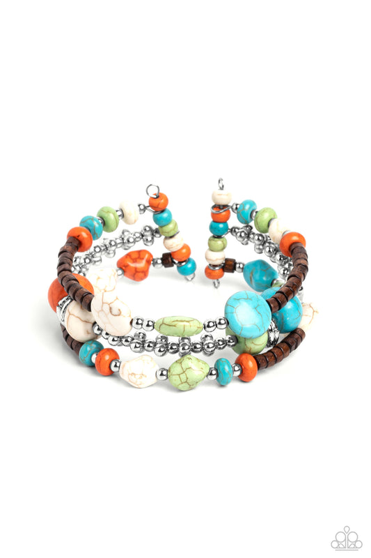 Operation Outdoors - Multi Bracelet - Paparazzi - Dare2bdazzlin N Jewelry