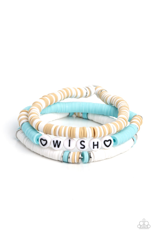 Matriarchal Melody - Blue Bracelet - Paparazzi - Dare2bdazzlin N Jewelry