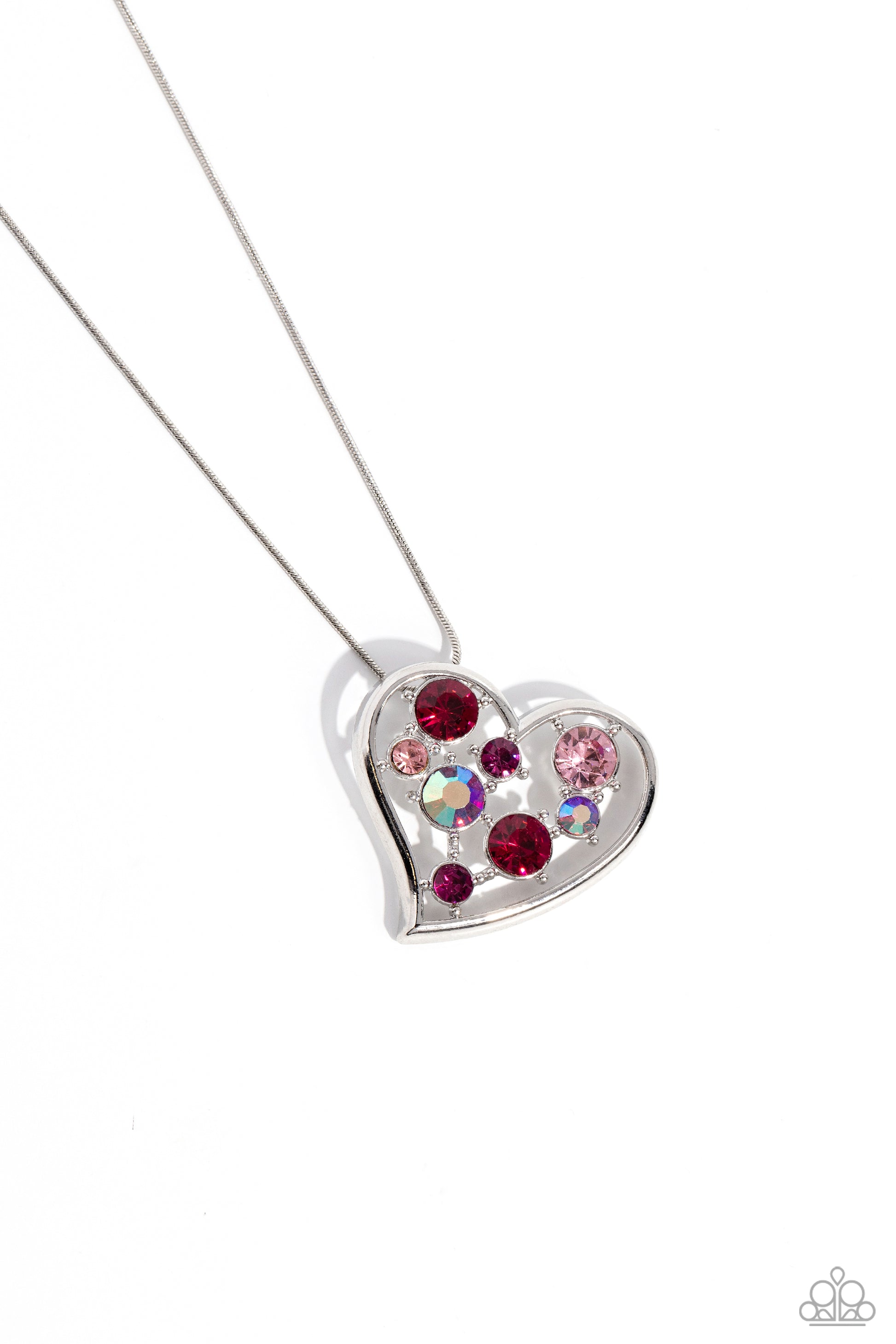 Romantic Recognition - Pink Necklace - Paparazzi - Dare2bdazzlin N Jewelry