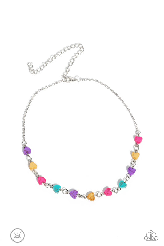 Wild at Heart - Pink Choker - Paparazzi - Dare2bdazzlin N Jewelry