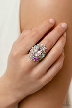 Load image into Gallery viewer, Dynamic Diadem - Pink Ring - Paparazzi - Dare2bdazzlin N Jewelry
