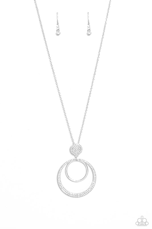 Spanish Sizzle - White Necklace - Paparazzi - Dare2bdazzlin N Jewelry