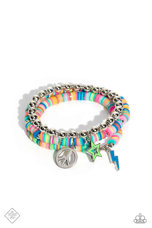 Far Out Fashion - Multi Bracelet - Paparazzi - Dare2bdazzlin N Jewelry