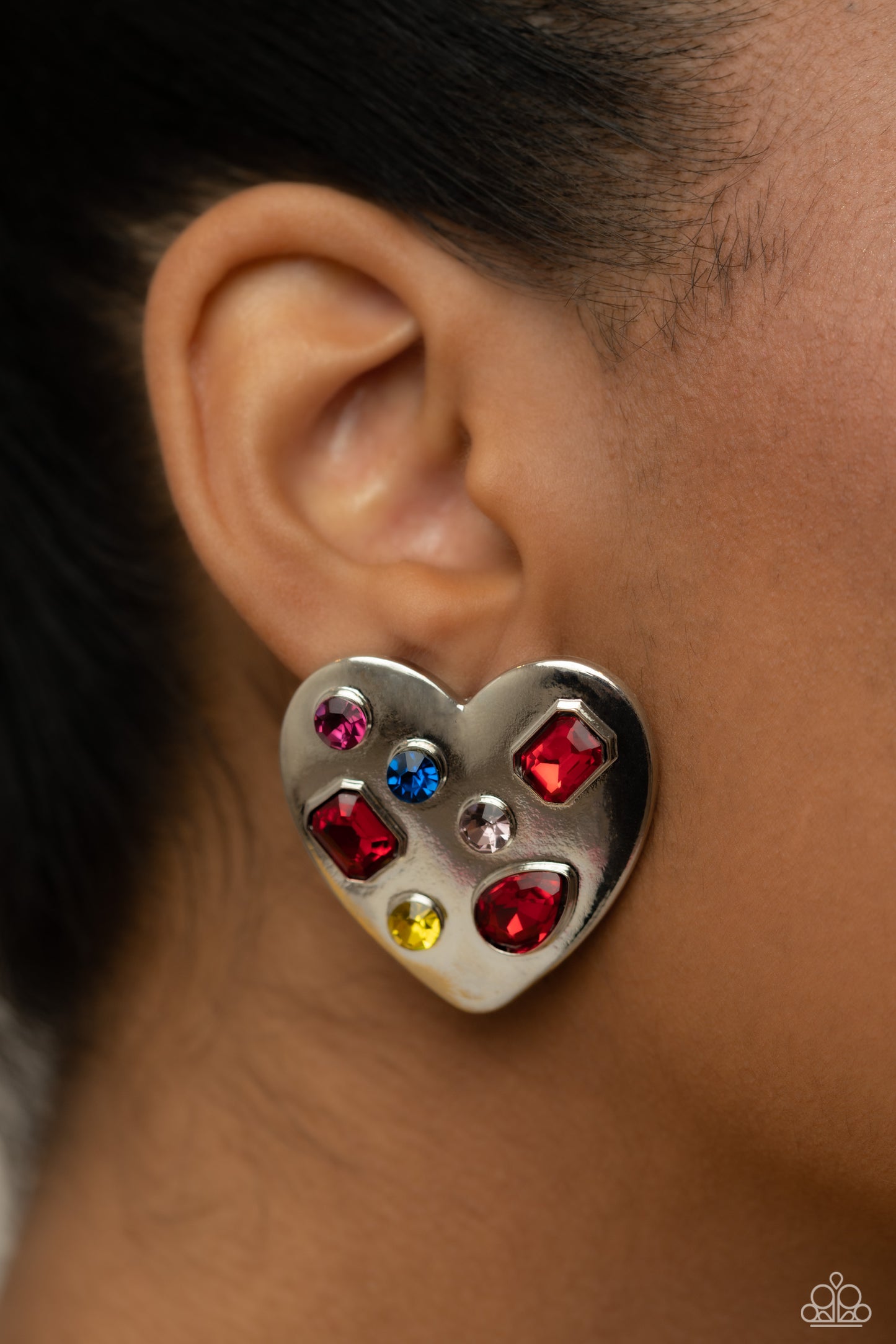 Relationship Ready - Red Earring - Paparazzi - Dare2bdazzlin N Jewelry