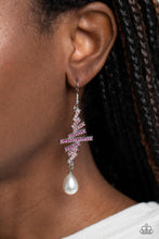 Load image into Gallery viewer, Timeless Tapestry - Pink Earring - Paparazzi - Dare2bdazzlin N Jewelry
