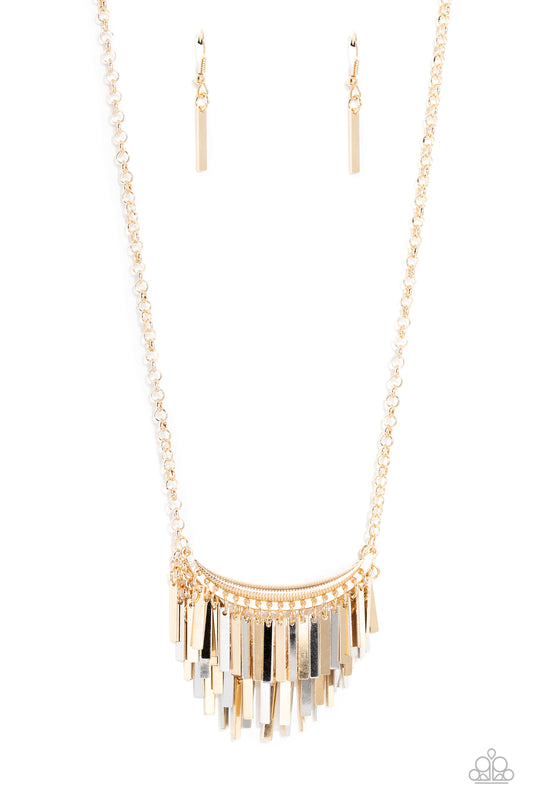 Cue the Chandelier - Multi Necklace - Paparazzi - Dare2bdazzlin N Jewelry